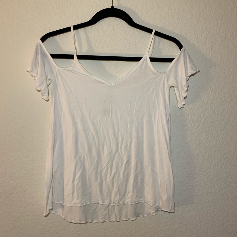 American Eagle Cold Shoulder Top